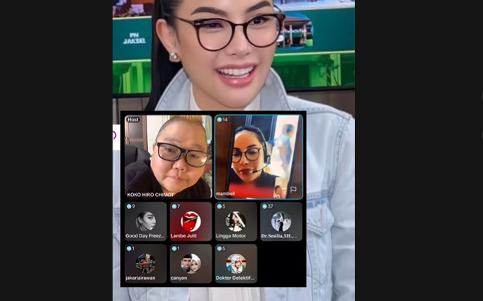 Nikita Mirrzani dituding live TikTok dari tahanan